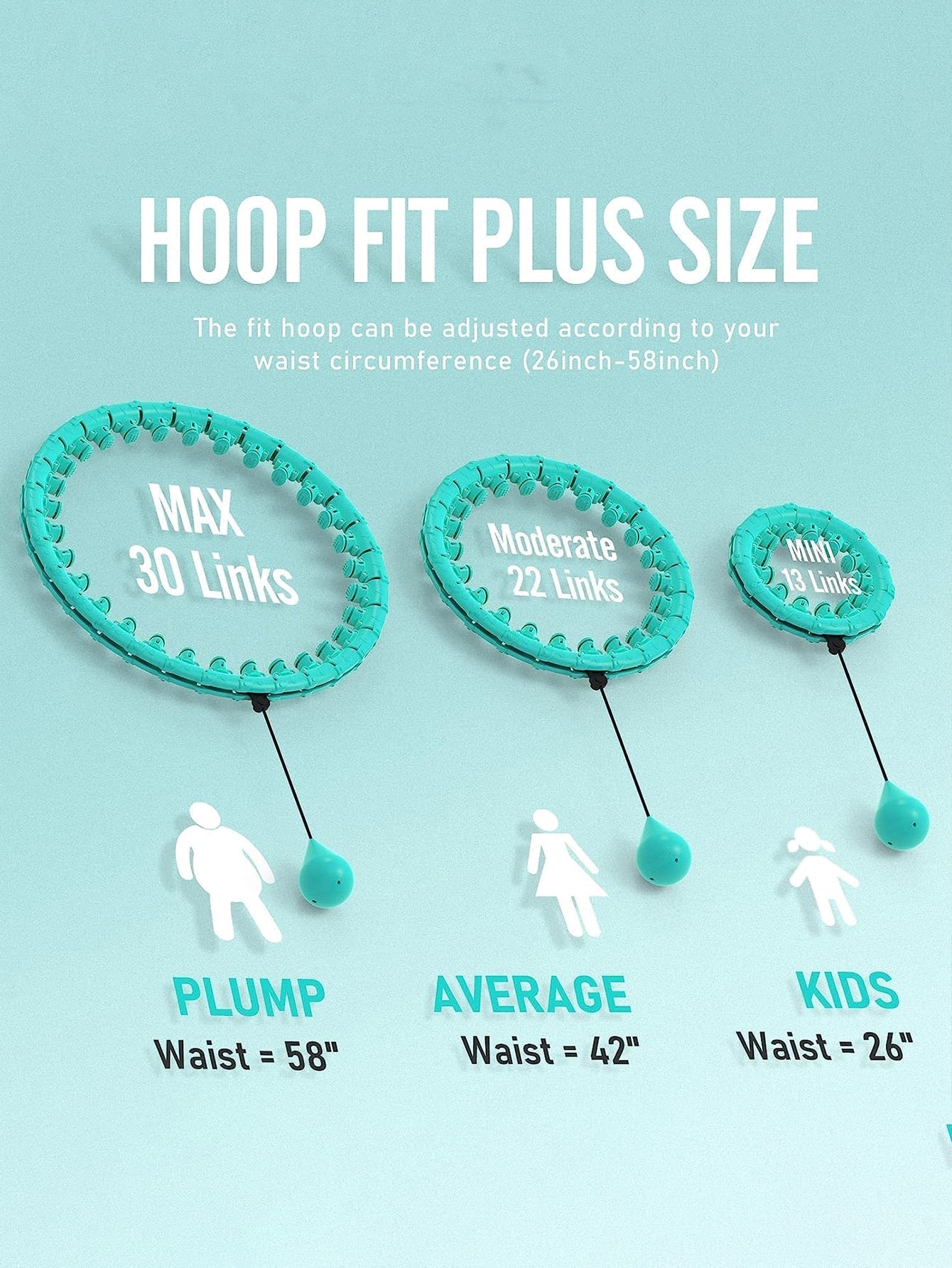 Smart Weighted Fit Hoop- Loss Fast fat burning!-š„