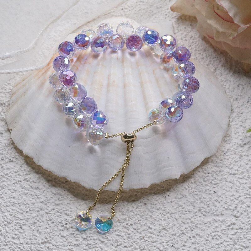 Double Row Crystal bracelet