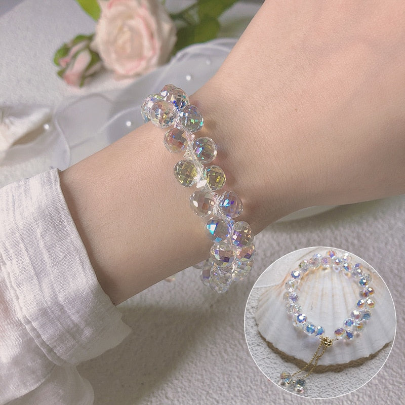 Double Row Crystal bracelet