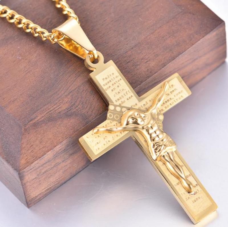 Protection Cross Power Pendant Necklace