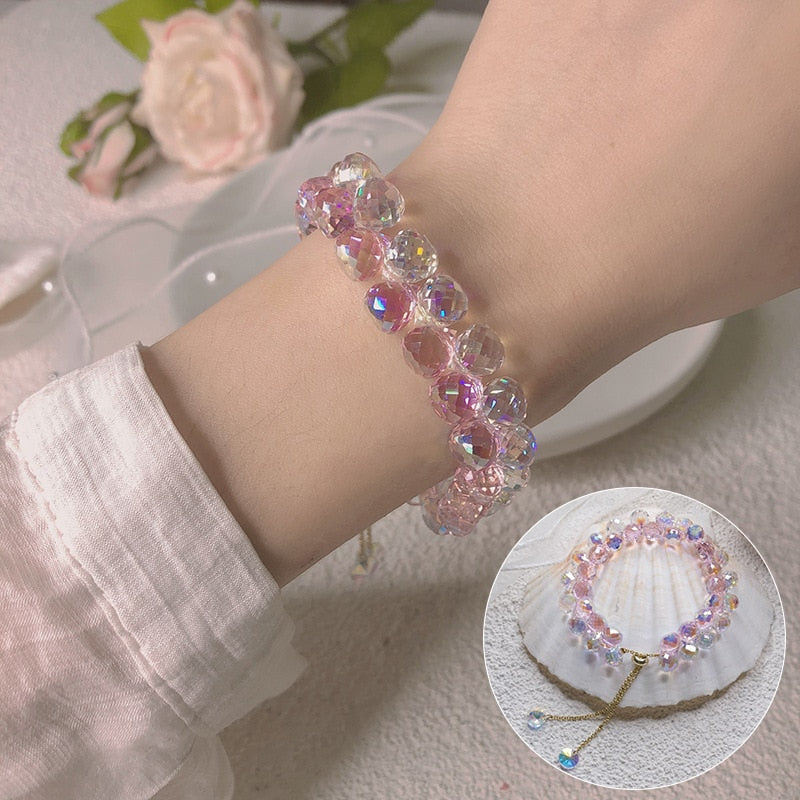 Double Row Crystal bracelet