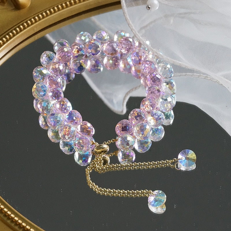 Double Row Crystal bracelet