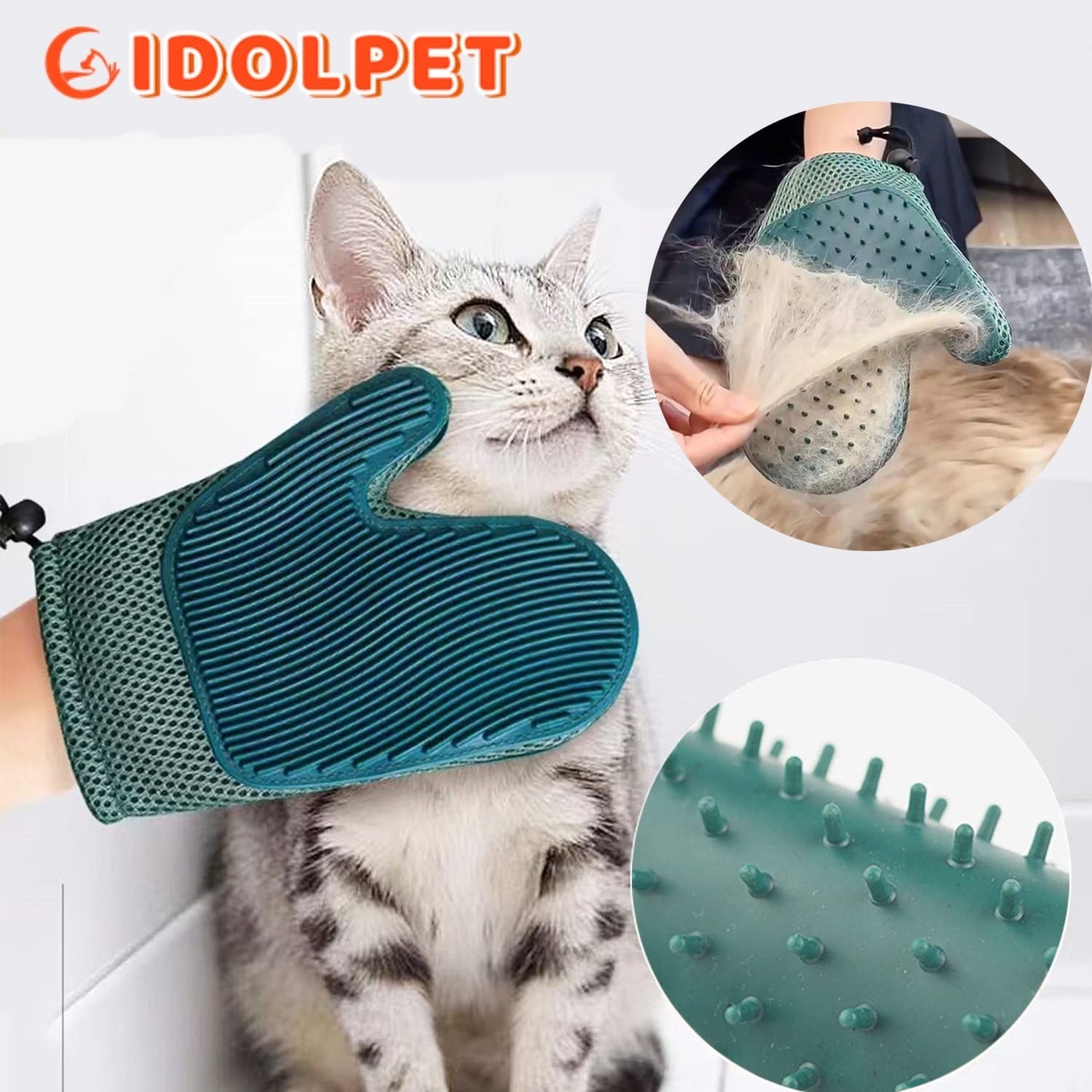 2 in 1 Pet Fur Remover Glove