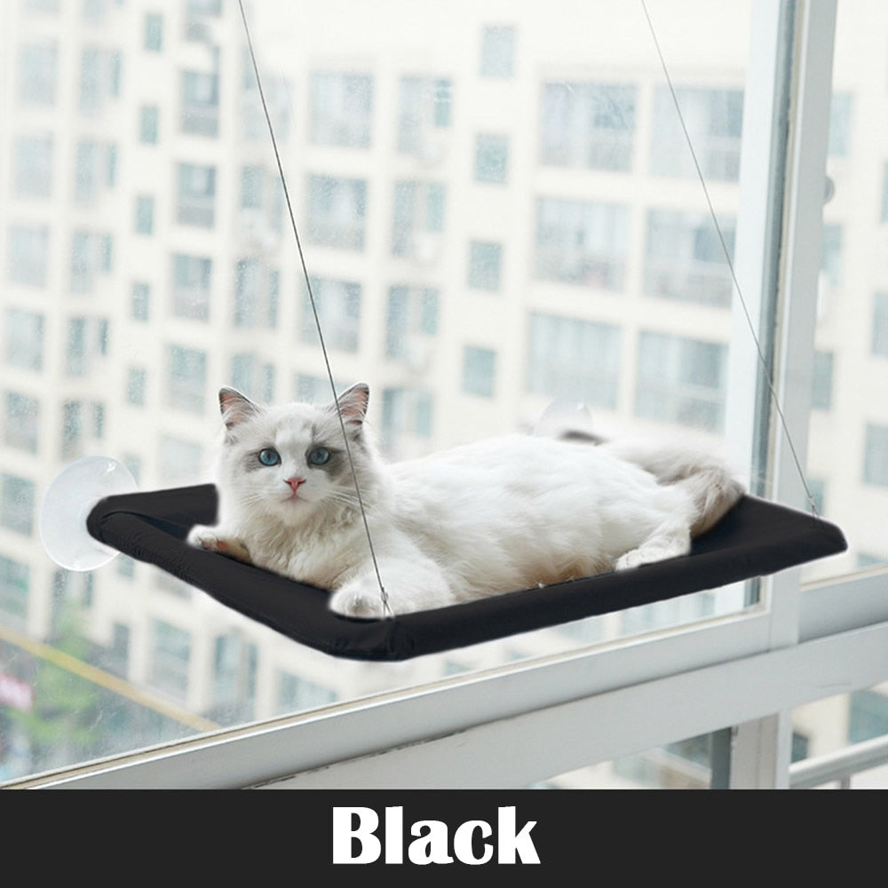 BarkyBed-hanging bed for a cat