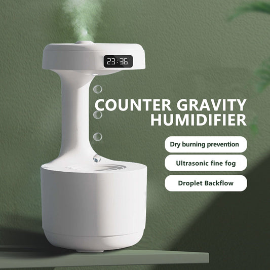 Anti-Gravity Water Droplet Humidifier