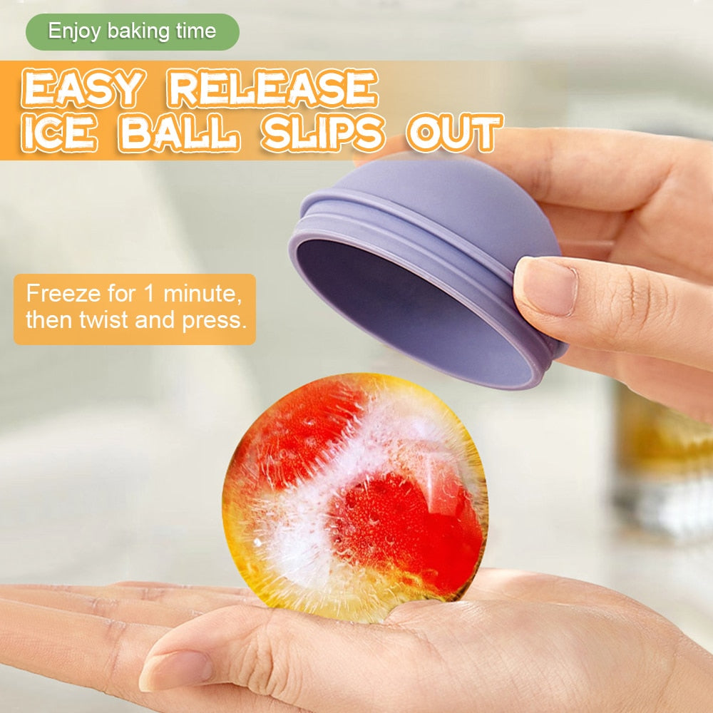 Summer New Creative Light Bulbs Ice Molds