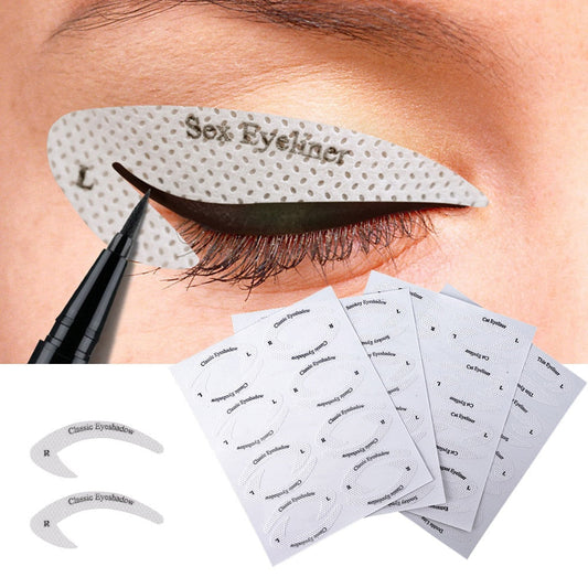 Quick Eyeliner Eyeshadow Stencils