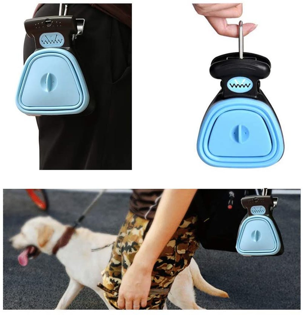 Portable Pet Pooper Scooper with Poop Bag Outdoor Cleaner Waste Pick Up Dispenser Fot Puppy Dog Faeces Faeces Garbage Bag Holder