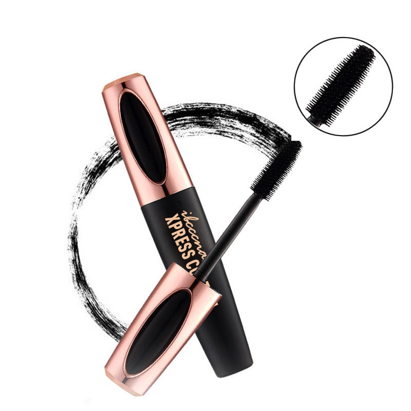 4D Silk Fiber Lash Mascara Curling Makeup Eyelash