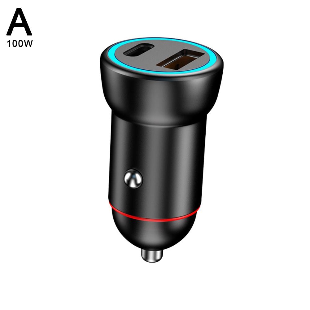 Multi Compatible 100W Fast Charging Car Charger